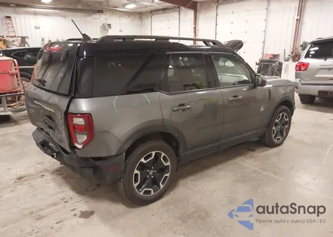 2022 Ford Bronco Sport Outer Banks z USA, uszkodzony, nr VIN 3FMCR9C65NRD11496